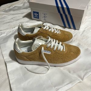 Alltimers x ADIDAS Yellow Skate Suede Gazelle